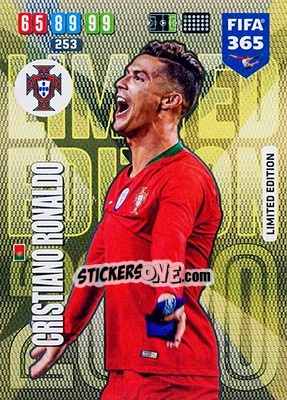 Sticker Cristiano Ronaldo - FIFA 365: 2019-2020. Adrenalyn XL - Panini