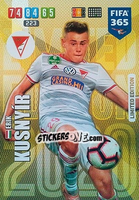 Sticker Erik Kusnyír - FIFA 365: 2019-2020. Adrenalyn XL n. LE-EK - Panini