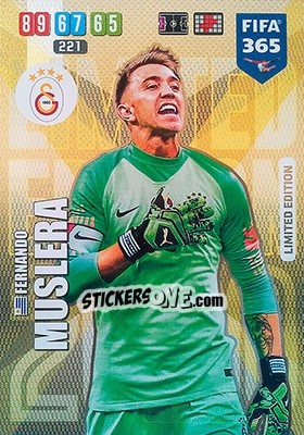 Sticker Fernando Muslera - FIFA 365: 2019-2020. Adrenalyn XL n. LE-FM - Panini
