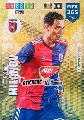 Sticker Georgi Milanov - FIFA 365: 2019-2020. Adrenalyn XL - Panini
