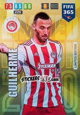 Sticker Guilherme - FIFA 365: 2019-2020. Adrenalyn XL n. LE-GU - Panini