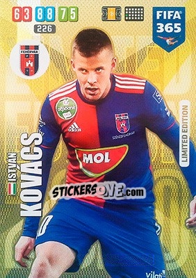 Sticker István Kovács - FIFA 365: 2019-2020. Adrenalyn XL n. LE-IK - Panini