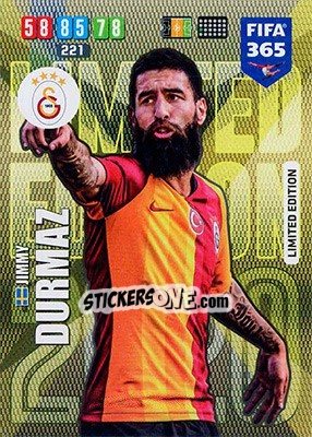 Sticker Jimmy Durmaz - FIFA 365: 2019-2020. Adrenalyn XL n. LE-JD - Panini