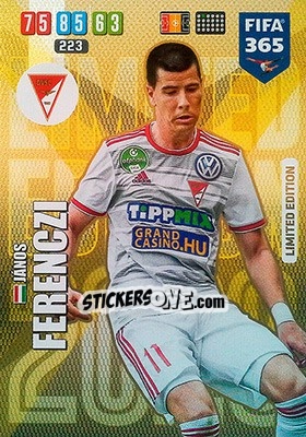 Sticker János Ferenczi - FIFA 365: 2019-2020. Adrenalyn XL n. LE-JF - Panini