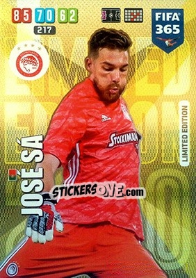 Sticker José Sá - FIFA 365: 2019-2020. Adrenalyn XL - Panini
