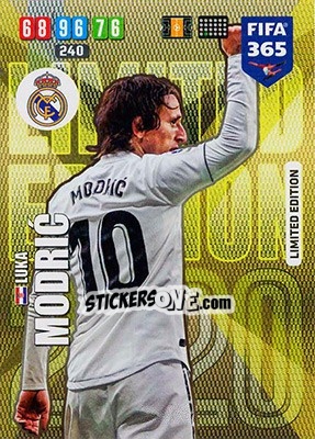 Sticker Luka Modric - FIFA 365: 2019-2020. Adrenalyn XL - Panini