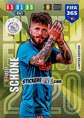 Sticker Lasse Schöne - FIFA 365: 2019-2020. Adrenalyn XL n. LE-LSC - Panini
