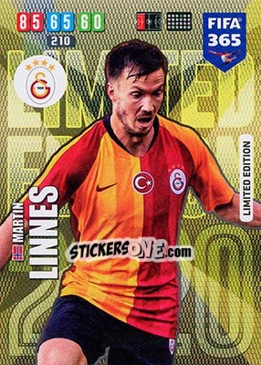 Sticker Martin Linnes - FIFA 365: 2019-2020. Adrenalyn XL n. LE-ML - Panini