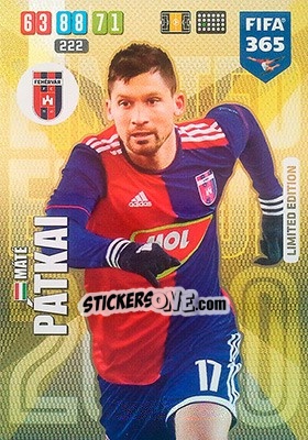 Sticker Máté Pátkai - FIFA 365: 2019-2020. Adrenalyn XL - Panini