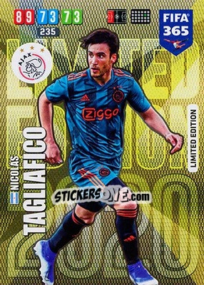 Sticker Nicolás Tagliafico - FIFA 365: 2019-2020. Adrenalyn XL n. LE-NT - Panini