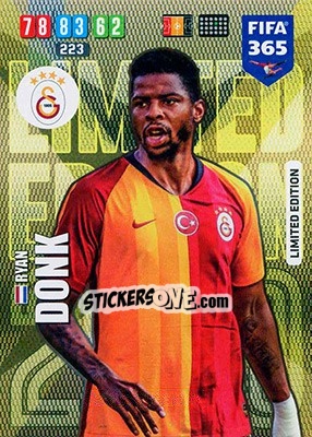 Sticker Ryan Donk - FIFA 365: 2019-2020. Adrenalyn XL n. LE-RD - Panini