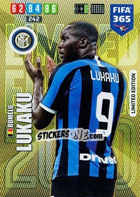Sticker Romelu Lukaku - FIFA 365: 2019-2020. Adrenalyn XL n. LE-RLU - Panini