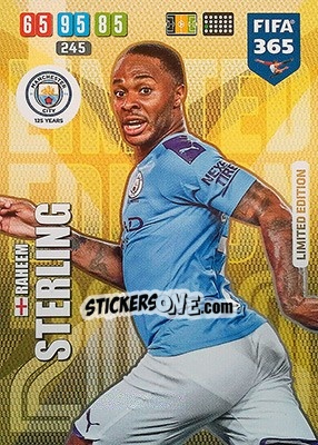 Sticker Raheem Sterling - FIFA 365: 2019-2020. Adrenalyn XL n. LE-RS - Panini