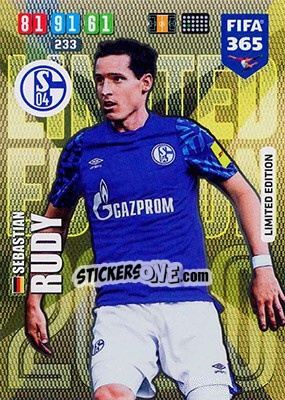 Sticker Sebastian Rudy - FIFA 365: 2019-2020. Adrenalyn XL n. LE-SR - Panini