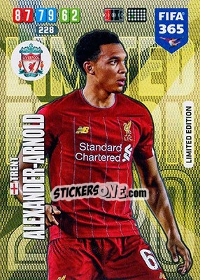 Sticker Trent Alexander-Arnold - FIFA 365: 2019-2020. Adrenalyn XL n. LE-TAA - Panini