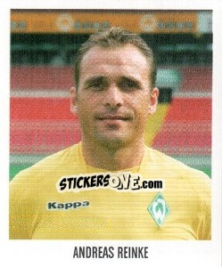 Sticker Andreas Reinke - German Football Bundesliga 2005-2006 - Panini