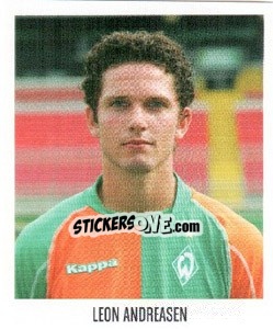 Sticker Leon Andreasen - German Football Bundesliga 2005-2006 - Panini