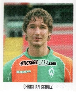 Sticker Christian Schulz - German Football Bundesliga 2005-2006 - Panini