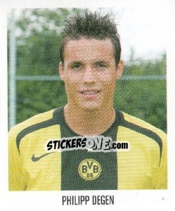Sticker Philipp Degen - German Football Bundesliga 2005-2006 - Panini