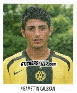 Sticker Nizamettin Caliskan - German Football Bundesliga 2005-2006 - Panini