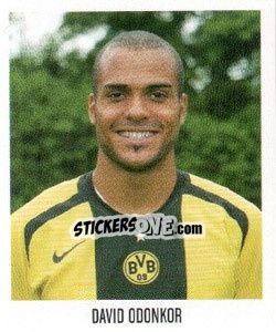 Cromo David Odonkor - German Football Bundesliga 2005-2006 - Panini