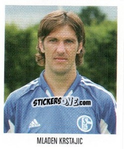 Sticker Mladen Krstajic - German Football Bundesliga 2005-2006 - Panini