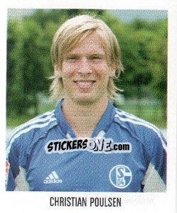 Sticker Christian Poulsen - German Football Bundesliga 2005-2006 - Panini