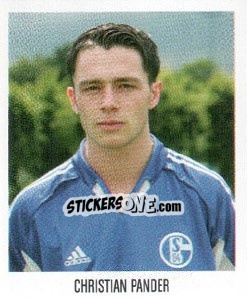 Sticker Christian Pander - German Football Bundesliga 2005-2006 - Panini