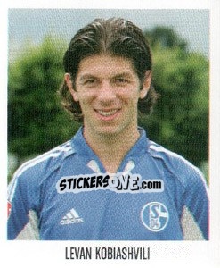 Sticker Levan Kobiashvili - German Football Bundesliga 2005-2006 - Panini