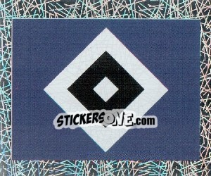 Cromo Hamburger SV (badge) - German Football Bundesliga 2005-2006 - Panini