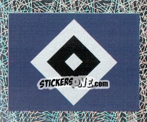 Sticker Hamburger SV (badge) - German Football Bundesliga 2005-2006 n. 198 - Panini