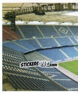 Sticker AOL Arena (puzzle) - German Football Bundesliga 2005-2006 n. 200 - Panini