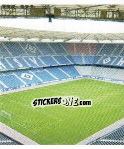 Sticker AOL Arena (puzzle) - German Football Bundesliga 2005-2006 n. 201 - Panini