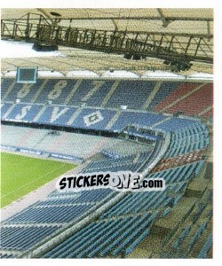 Sticker AOL Arena (puzzle) - German Football Bundesliga 2005-2006 n. 202 - Panini