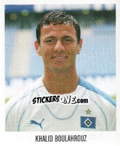Sticker Khalid Boulahrouz - German Football Bundesliga 2005-2006 n. 206 - Panini