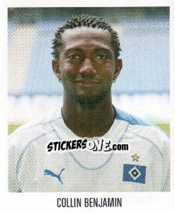 Cromo Collin Benjamin - German Football Bundesliga 2005-2006 - Panini