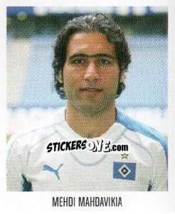 Cromo Mehdi Mahdavikia - German Football Bundesliga 2005-2006 - Panini