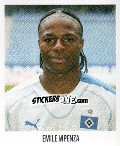 Sticker Emile Mpenza - German Football Bundesliga 2005-2006 - Panini