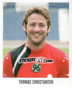 Sticker Thomas Christiansen - German Football Bundesliga 2005-2006 - Panini