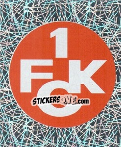 Sticker 1. FC Kaiserslautern (badge) - German Football Bundesliga 2005-2006 n. 252 - Panini