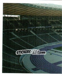 Sticker Olympiastadion (puzzle) - German Football Bundesliga 2005-2006 n. 11 - Panini