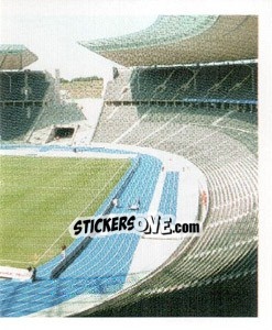 Sticker Olympiastadion (puzzle) - German Football Bundesliga 2005-2006 n. 13 - Panini