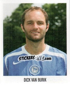 Sticker Dick van Burik - German Football Bundesliga 2005-2006 - Panini