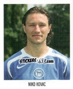 Sticker Niko Kovac - German Football Bundesliga 2005-2006 - Panini