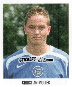 Sticker Christian Müller - German Football Bundesliga 2005-2006 - Panini