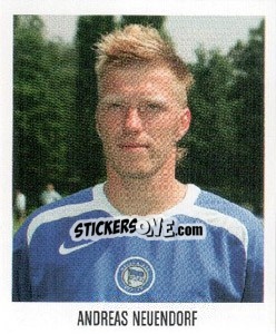 Sticker Andreas Neuendorf - German Football Bundesliga 2005-2006 - Panini
