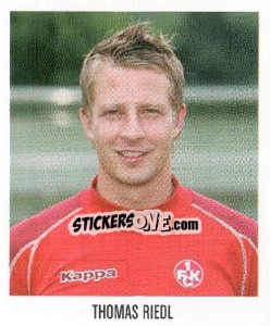 Sticker Thomas Riedl - German Football Bundesliga 2005-2006 - Panini