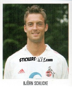 Sticker Björn Schlicke - German Football Bundesliga 2005-2006 - Panini