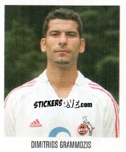 Sticker Dimitrios Grammozis - German Football Bundesliga 2005-2006 n. 292 - Panini