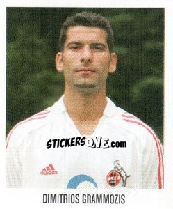 Cromo Dimitrios Grammozis - German Football Bundesliga 2005-2006 - Panini